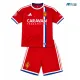 Camiseta Real Zaragoza Visitante 2026/2027 Rojo Niño Kit