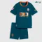 Camiseta Valencia Visitante 2026/2027 Azul Niño Kit con Parche La Liga