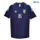 Camiseta Aimar 16 Argentina Visitante 2002 Azul Marino Retro