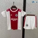 Camiseta Ajax Local 2026/2027 Rojo/Blanco Niño Kit