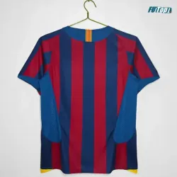 Camiseta Barcelona Local 2005/06 Rojo/Azul Retro