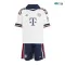 Camiseta Bayern Múnich Visitante 2026/2027 Blanco Niño Kit
