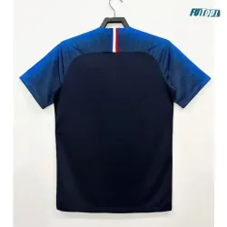 Camiseta Francia Local 2018 Copa Mundial Azul Retro