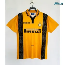 Camiseta Inter de Milan Alternativo 1996/1997 Amarillo Retro