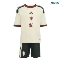 Camiseta Manchester United Alternativo 2026/2027 Blanco Niño Kit