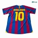 Camiseta RONALDINHO 10 Barcelona Local 2005/2006 Rojo/Azul Retro