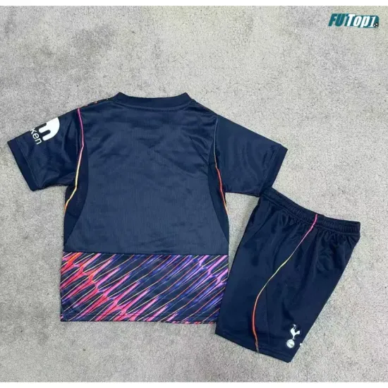 Camiseta Tottenham Hotspur Visitante 2026/2027 Obsidiana Niño Kit