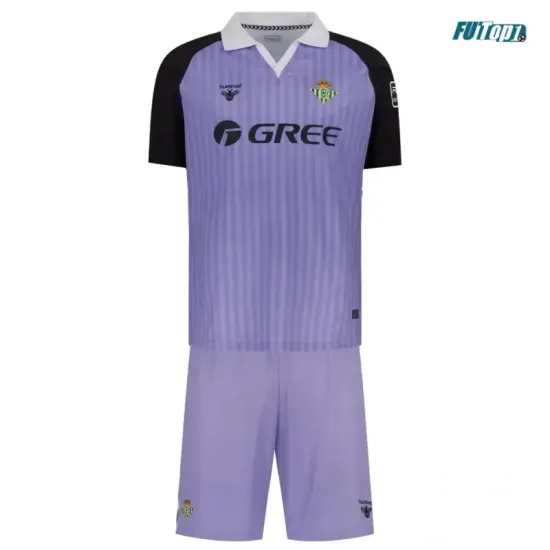 Camiseta de Portero Real Betis 2026/2027 Morado Niño Kit Retro