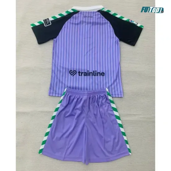 Camiseta de Portero Real Betis 2026/2027 Morado Niño Kit Retro