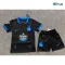 Camiseta Deportivo de La Coruña Visitante 2026/2027 Negro Niño Kit con Parche La Liga