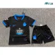 Camiseta Deportivo de La Coruña Visitante 2026/2027 Negro Niño Kit con Parche La Liga