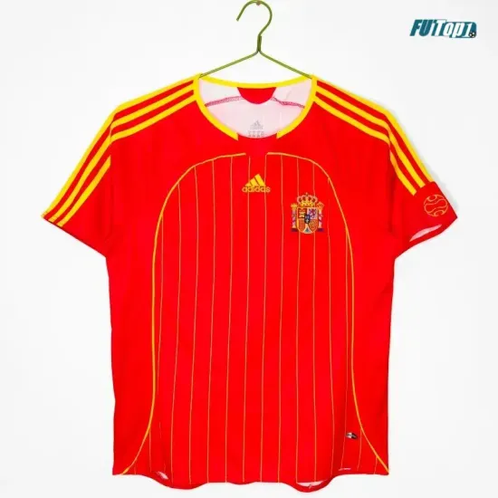 Camiseta España Local 2006 Rojo Retro
