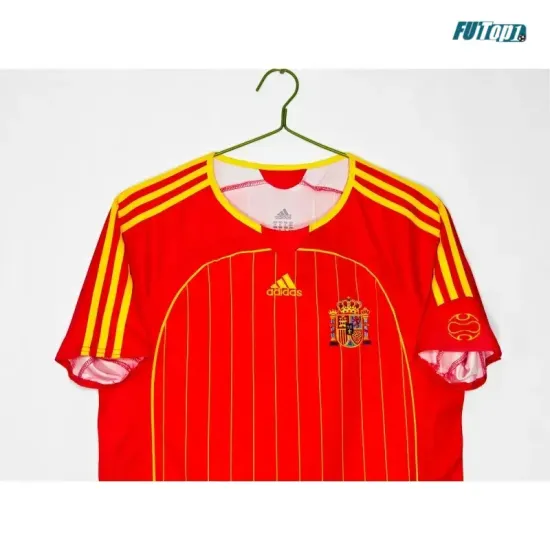 Camiseta España Local 2006 Rojo Retro