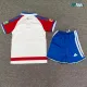 Camiseta Granada Local 2026/2027 Rojo/Blanco Niño Kit con Parche La Liga