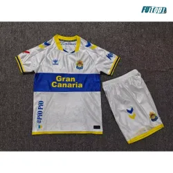 Camiseta Las Palmas Alternativo 2026/2027 Blanco Niño Kit con Parche La Liga