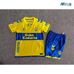 Camiseta Las Palmas Local 2026/2027 Amarillo Niño Kit con Parche La Liga