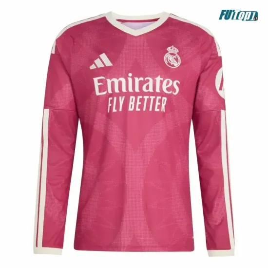 Camiseta Real Madrid Alternativo 2026/2027 ML Rosa