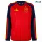 Camiseta España Local Mundial 2026 ML Rojo/Azul 2 Estrellas