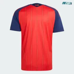Camiseta España Local Mundial 2026 Rojo/Azul 2 Estrellas