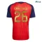 Camiseta España Local Mundial 2026 Rojo/Azul Edición Campeones