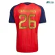 Camiseta España Local Mundial 2026 Rojo/Azul Edición Campeones