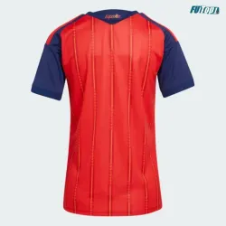 Camiseta España Local Mundial 2026 Rojo/Azul Mujer 2 Estrellas