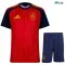 Camiseta España Local Mundial 2026 Rojo/Azul Niño Kit 2 Estrellas