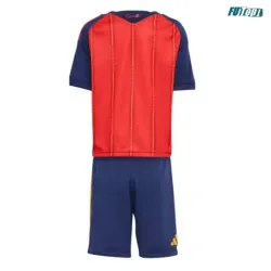 Camiseta España Local Mundial 2026 Rojo/Azul Niño Kit 2 Estrellas