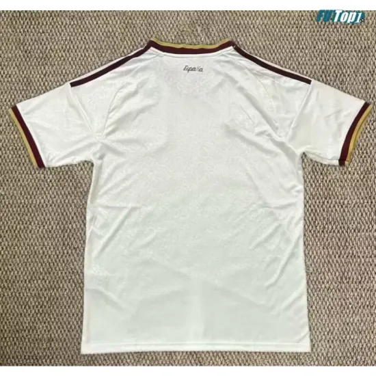 Camiseta España Visitante Mundial 2026 Blanco 2 Estrellas
