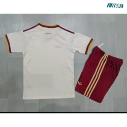 Camiseta España Visitante Mundial 2026 Blanco/Rojo Niño Kit 2 Estrellas