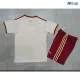 Camiseta España Visitante Mundial 2026 Blanco/Rojo Niño Kit 2 Estrellas