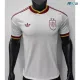 Camiseta España Visitante Mundial 2026 Versión Jugador Blanco/Rojo 2 Estrellas
