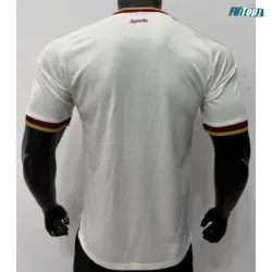 Camiseta España Visitante Mundial 2026 Versión Jugador Blanco/Rojo 2 Estrellas
