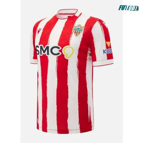 Camiseta UD Almería Local 2026/2027 Rojo/Blanco con Parche La Liga