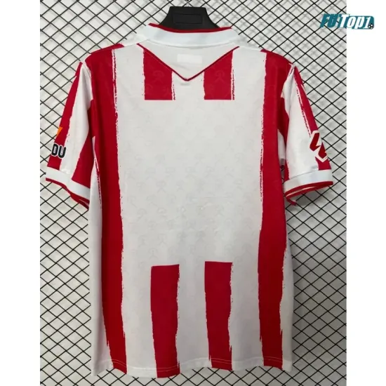 Camiseta UD Almería Local 2026/2027 Rojo/Blanco con Parche La Liga