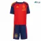 Camiseta España Local Mundial 2026 Rojo/Azul Niño Kit Edición Final