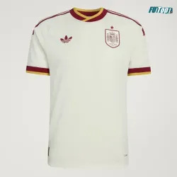 Camiseta España Visitante Mundial 2026 Blanco Edición Campeones