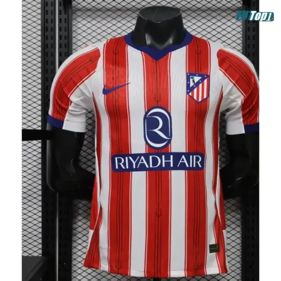 Camiseta Atlético de Madrid Local 2026/2027 Versión Jugador Rojo/Blanco