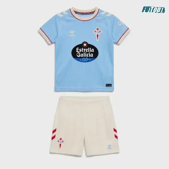 Camiseta Celta De Vigo Local 2026/2027 Azul Niño Kit