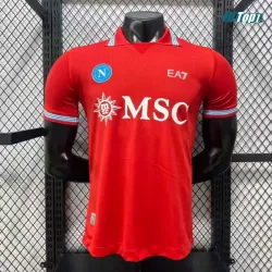 Camiseta Napoli Alternativo 2026/2027 Versión Jugador Rojo