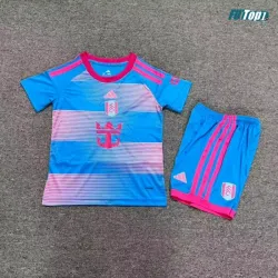 Camiseta Fulham F.C Alternativo 2026/2027 Azul/Rosa Niño Kit