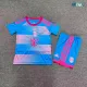 Camiseta Fulham F.C Alternativo 2026/2027 Azul/Rosa Niño Kit