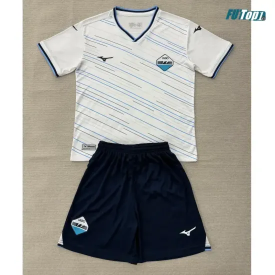 Camiseta Lazio Visitante 2026/2027 Blanco Niño Kit