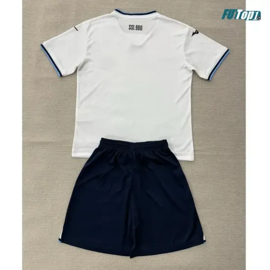 Camiseta Lazio Visitante 2026/2027 Blanco Niño Kit