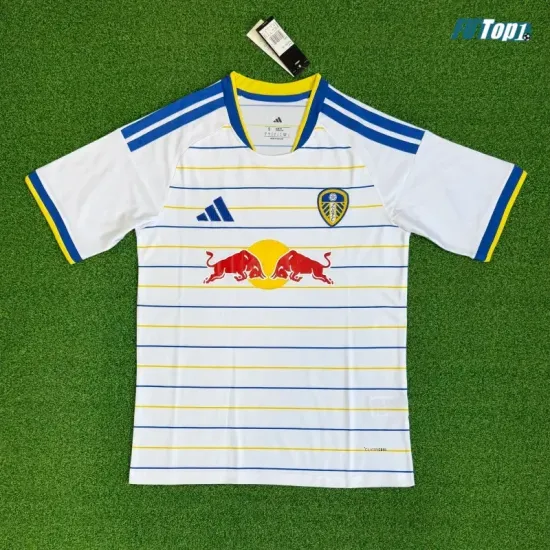Camiseta Leeds United Local 2026/2027 Blanco/Amarillo/Azul