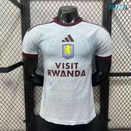 Camiseta Aston Villa Alternativo 2026/2027 Versión Jugador Azul Cielo con Patrocinador