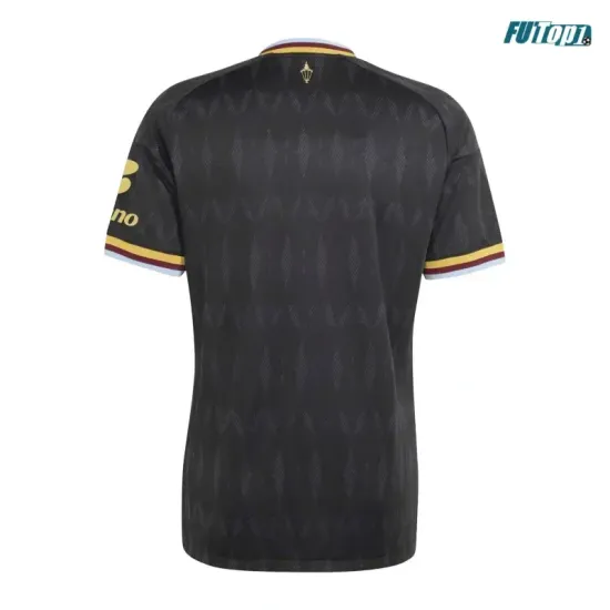 Camiseta Aston Villa Visitante 2026/2027 Negro