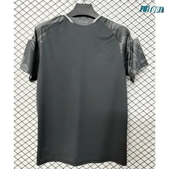 Camiseta Leeds United Alternativo 2026/2027 Negro/Gris