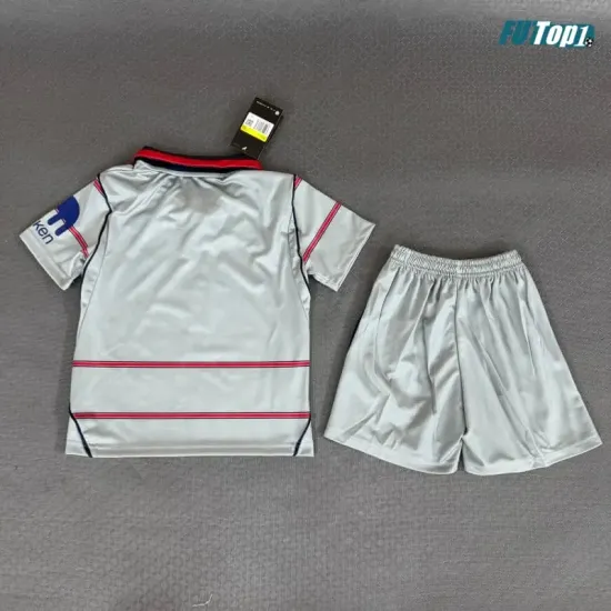 Camiseta Atlético de Madrid Alternativo 2026/2027 Gris Niño Kit