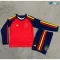 Camiseta España Local Mundial 2026 ML Rojo/Azul Niño Kit 2 Estrellas